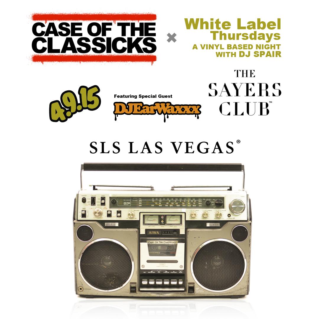 TreBorders's tweet photo. 4.9.15 #CaseoftheClassicks with @Djearwaxxx / @djspair presented by @HippoEsthetics @waterholekings @sayersclubatsls http://t.co/B7KONCi3y6