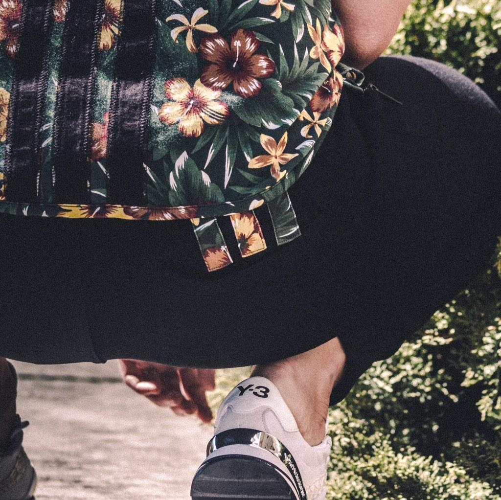 shopduewest's tweet photo. When you see florals, look out for sunshine. #Yohjiyamamoto's latest #SS15 collection is now available in store http://t.co/s1OvuIsQ1u
