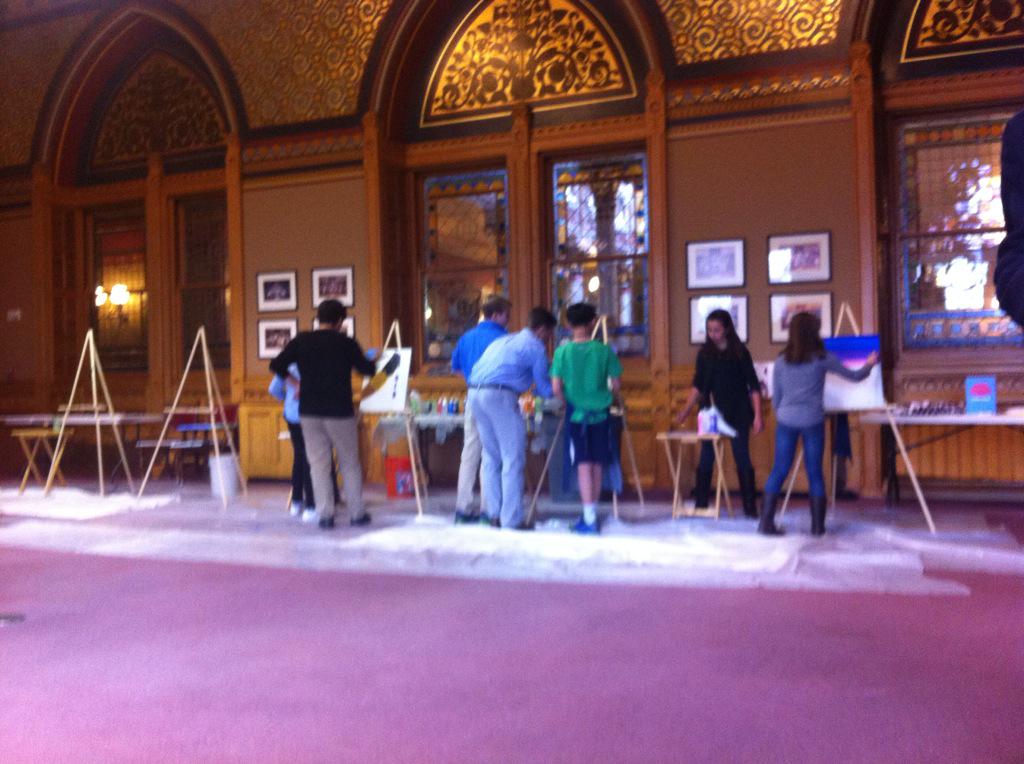 CTArtEdHaas's tweet photo. Watkinson School performers and artists at the Capitol! STEAM NOT stem!!! http://t.co/vVOJU6ATL6