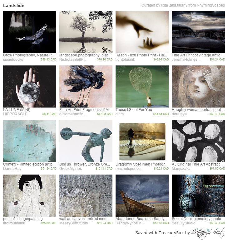 JulieAntari01's tweet photo. #Landslide by @RhymingScapes http://t.co/hMzZ1ojpWG
Follow exhibit @ #sublimeexhibition119 @Etsy
#art #SublimeTeam http://t.co/Gbl3dof5LS
