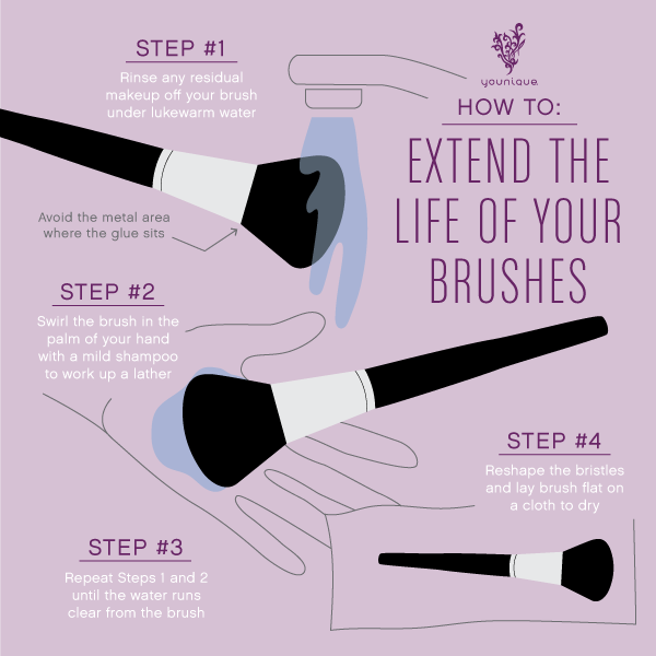 Younique Products on Twitter "Brushes are an investment clean them