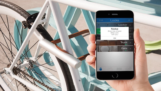 .<a href="/fuzdesigns/">FŪZ Designs</a> has created another #Noke lock that unlocks with your smartphone. goo.gl/bD43uQ