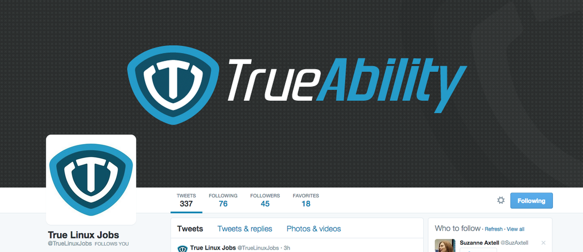 TrueAbility's tweet image. If you are currently looking for a #linuxjob, follow @TrueLinuxJobs for daily linux job alerts! #DevOps #SysAdmin...