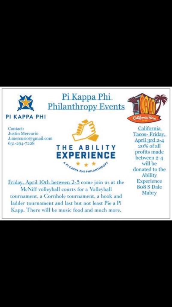 Join us this Friday from 2-5 for some lawn game tournaments as well as an annual favorite, Pie a Pikapp!