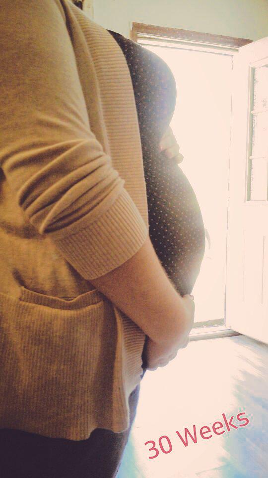 30 weeks pregnant!