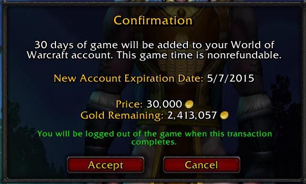 buy wow game time with bitcoin