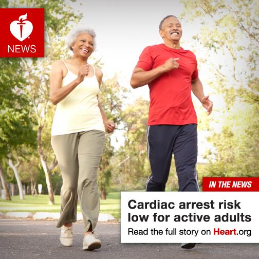 American_Heart's tweet image. Study finds  being active means you're less likely to need CPR in the future.  spr.ly/60134EGb