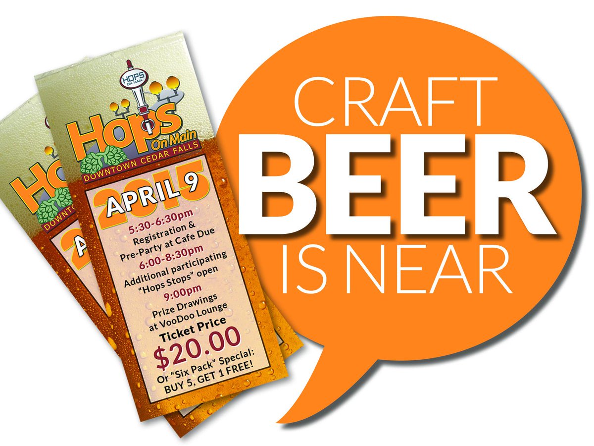 CFDowntown's tweet photo. Today is #NationalBeerDay. Celebrate by grabbing tix for @HopsOnMain at @SingleSpeedBeer! http://t.co/bHyZTfBKe2 http://t.co/3P3s0UT9Zo