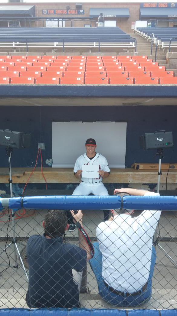 David Hess at media day.