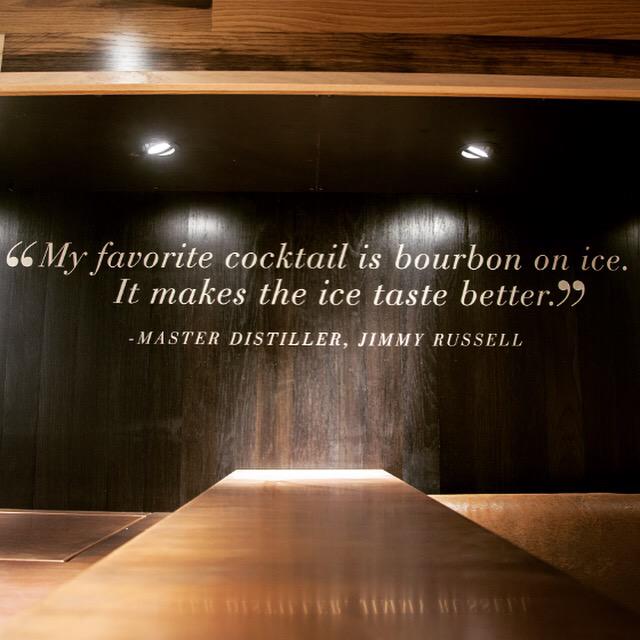 CampariAmerica's tweet photo. Wise words from a wise man. Onboard the #NeverTamed @WildTurkey bus http://t.co/F7uSSGJN4x