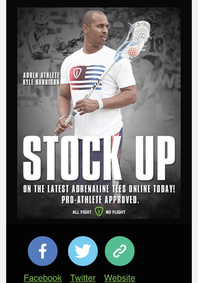 Lacrosse_360's tweet photo. STOCK UP on the NEW Adrenalines tees! (reloaded) Go check out the http://t.co/x64CYT1IxE website. http://t.co/n9S0NiDR4q