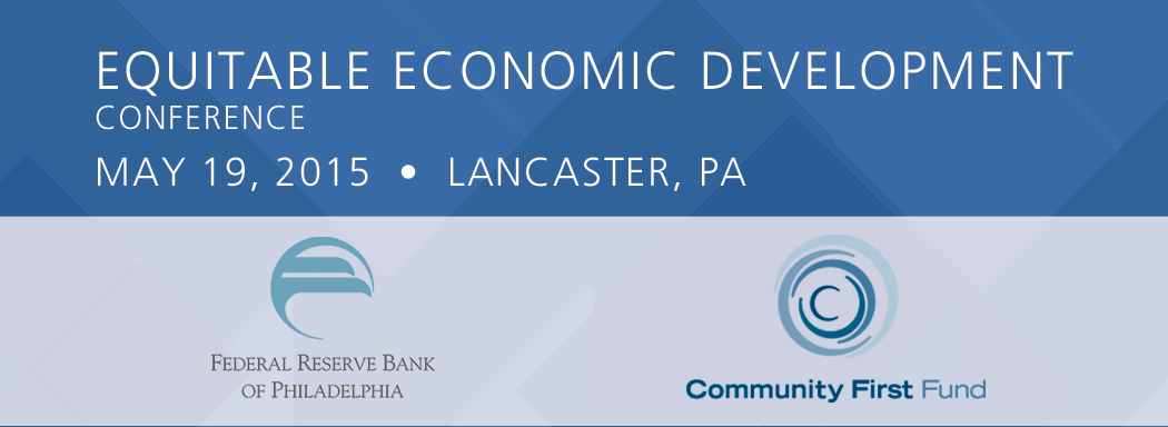 philadelphiafed's tweet photo. MT @CommFirstFund: Registration for our #EQEconDev Forum w/ @philadelphiafed in May is open! http://t.co/n2kzUdCx48 http://t.co/Q4UYqL2x5Z