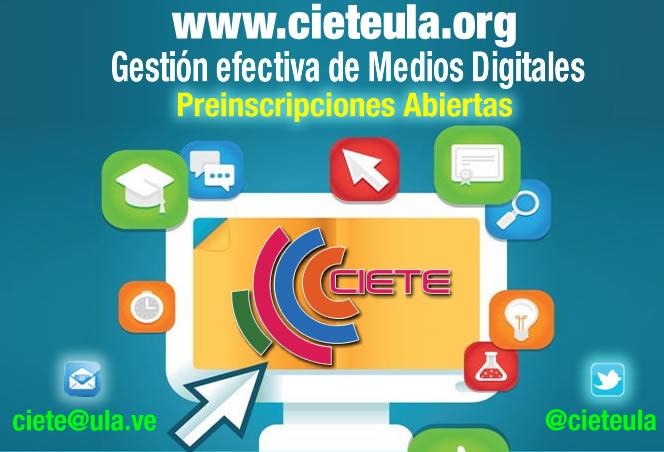 radeconcenditel's tweet photo. DIPLOMADO
Gestión efectiva de Medios Digitales
Conceptos y herramientas para la gestión organizacional inteligente http://t.co/eWwJrXm3GI