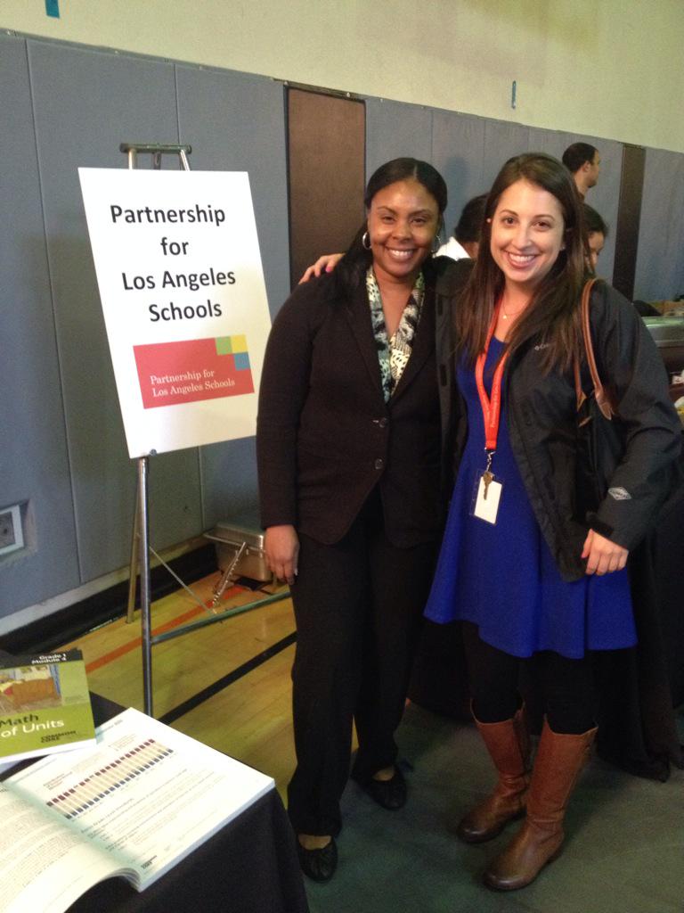 PartnershipLA's tweet image. @partnership team representing at #mathx @DIRECTV @TeachForAmerica