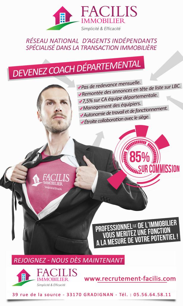 #facilis#recrutement #independant#immobilier