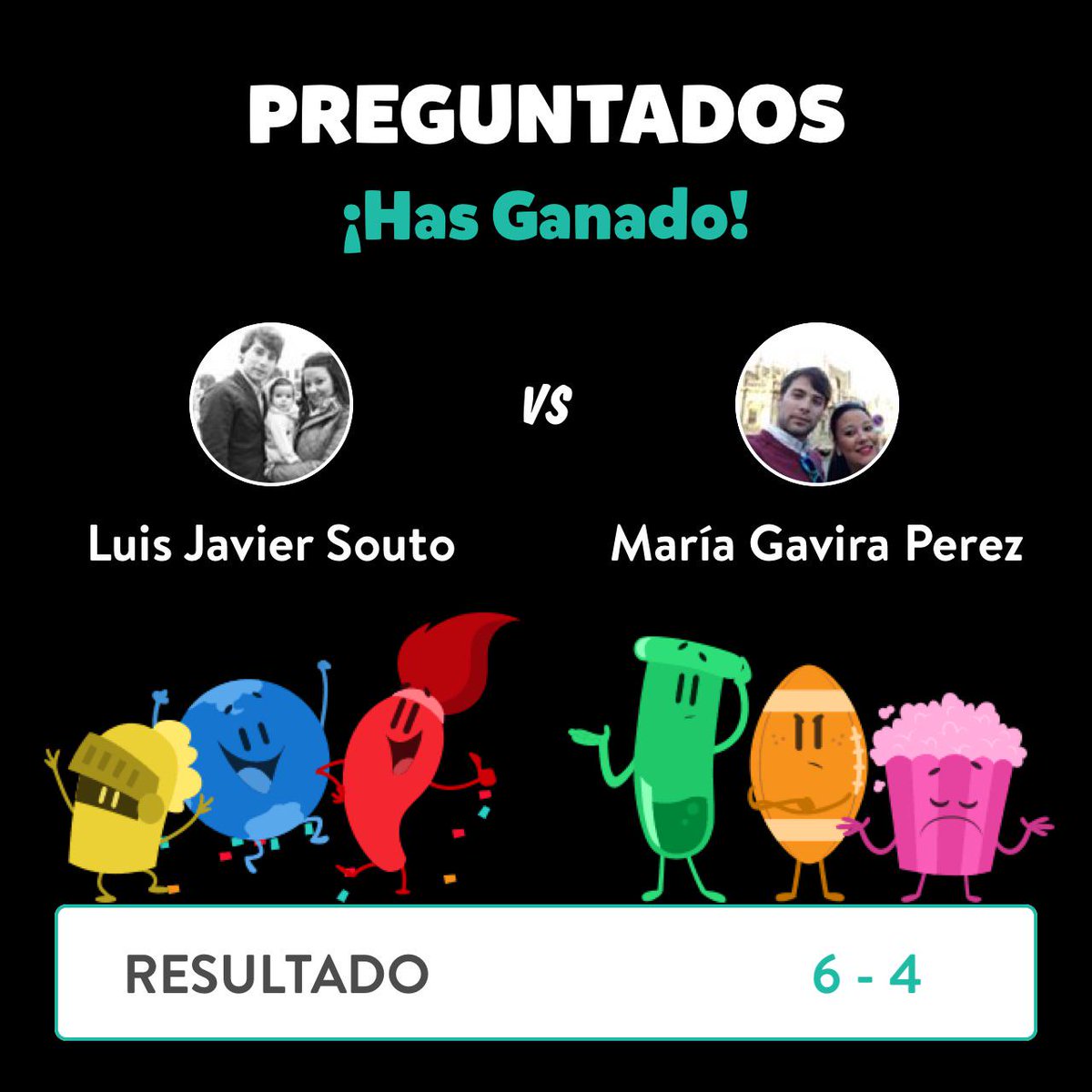 soutoluis's tweet photo. ¡Luis Javier Souto ganó una partida contra @MariaGavira  en Preguntados! http://t.co/bwpKIkT4cR http://t.co/eyacCrBwlS