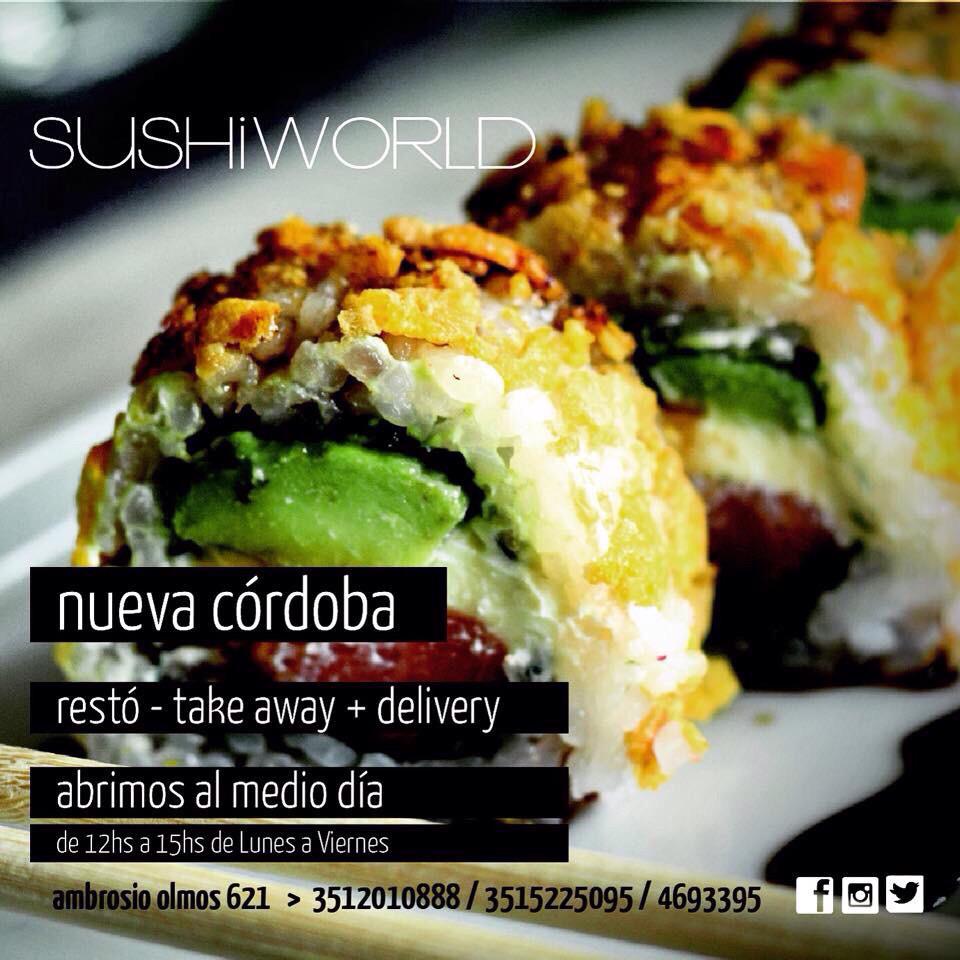 nochecba's tweet photo. SORTEO DE 30 PIEZAS DE || SUSHIWORLD ||(Ambrosio olmos 621 Nva.Cba)Hace RT SEGUINOS y participas! #SorteosNochecba http://t.co/fpDGR3W8yJ