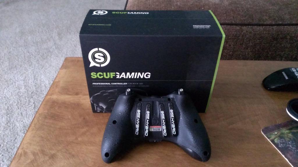 CheapScufsECT's tweet image. Selling this Scuf Hybrid Wireless for Xbox 360! $50 DM me if interested. Will be selling some Kontrol Freeks tomorrow
