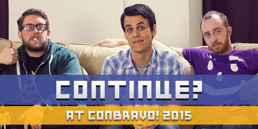TweetBravo's tweet photo. Join @ContinueShow at ConBravo! this July! #ConBravo #ContinueShow #NormalBoots #gaming http://t.co/QWs1JNy1Sp http://t.co/37APIZnlcx