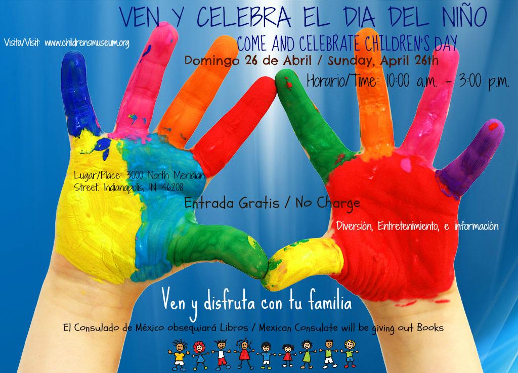 IPS_ESL's tweet photo. Free event celebrating Children's Day at the @TCMIndy Children's Museum. Evento Gratis celebrando el Dia del Nino! http://t.co/BmIZevaZUq