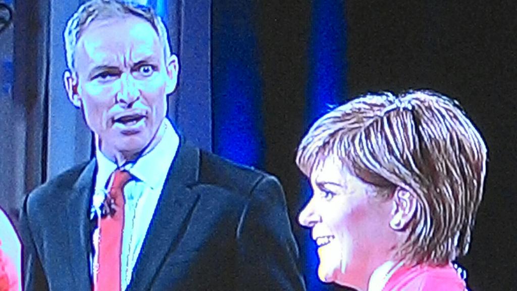 Fugazi1uk's tweet photo. Skeletor death stare #ScotDebates http://t.co/dpAwJCdntz