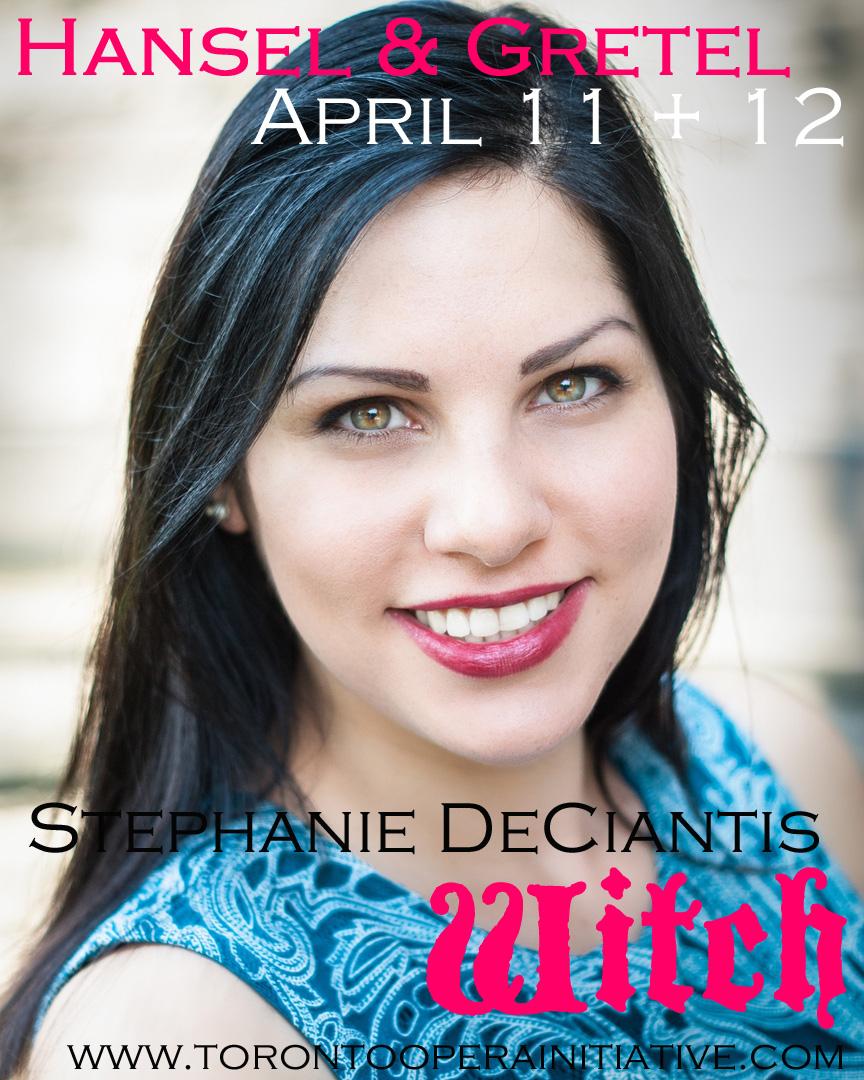 OperaInitiative's tweet image. It's day 3 of #MeetTheCast! Next up is Stephanie Deciantis, who's playing the Witch this weekend in #HanselGretel!