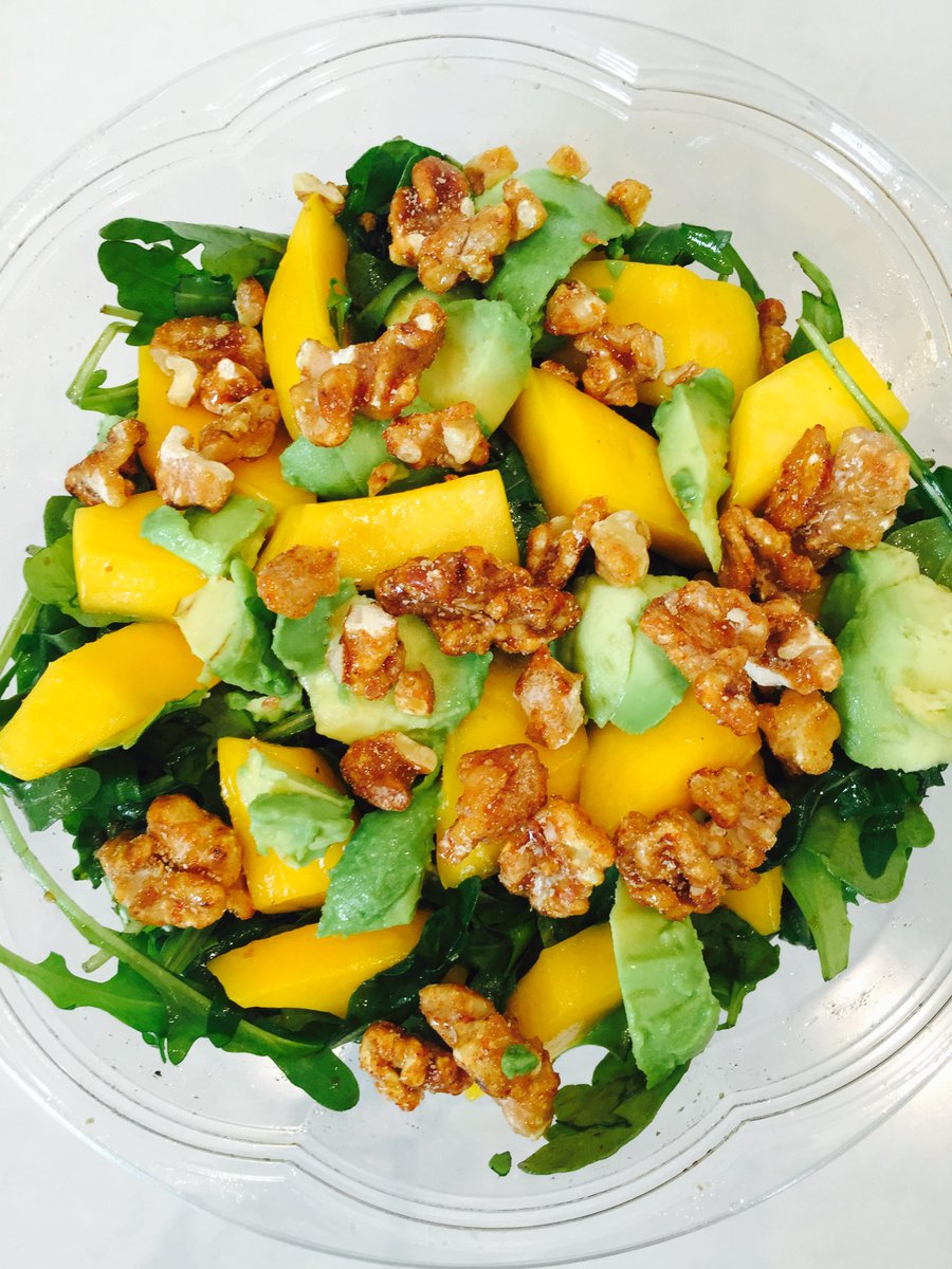 LocalThymeNYC's tweet photo. Want something light, fresh &amp; healthy? Try out our NEW Dazzling Mango Salad with Balsamic Vinaigrette! #GreenLife http://t.co/nR4Z71eATF