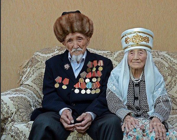 Игорь Абрамов on Twitter: "Абдыманап Примбердиев — столетний ветеран ...