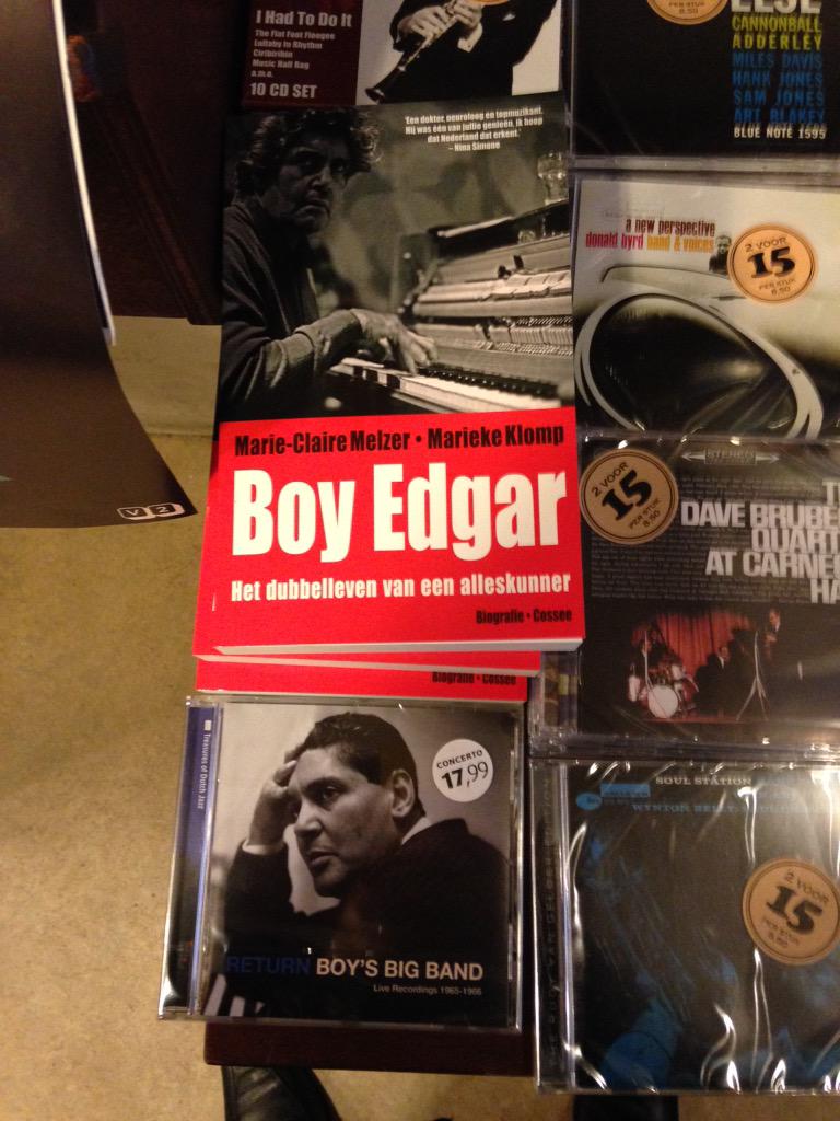 yestojazz's tweet photo. Aanstaande zondag herdenken wij in Yes to Jazz de hele avond Boy Edgar. Met de biografen, anekdotes en muziek! 6fm.nl http://t.co/tluKPJB9DH