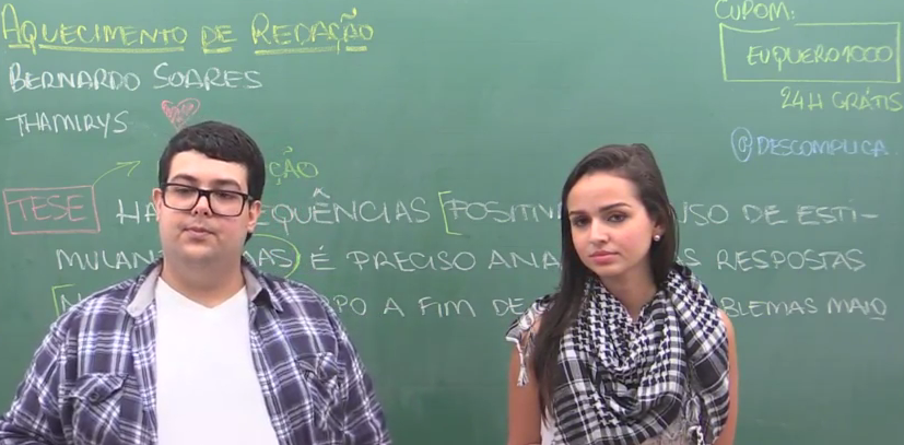 descomplica's tweet photo. Estão curtindo essa aula sensacional? Tá acabando =) #EuQueroMil agora em http://t.co/cp7nb9klza http://t.co/QAFQz2QtJj
