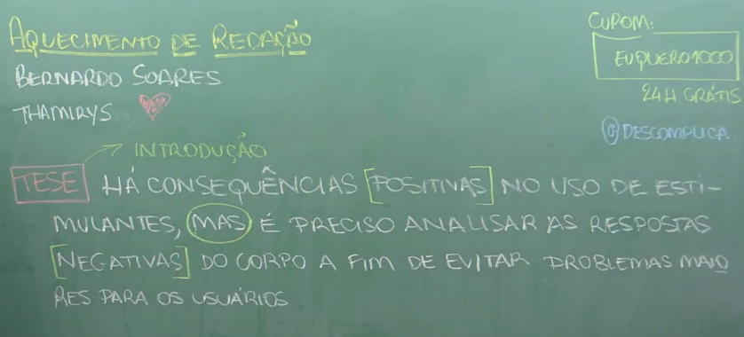 descomplica's tweet photo. Último print de hoje! Curtiram a aula? :) #EuQueroMil http://t.co/9JbqyIkP4A