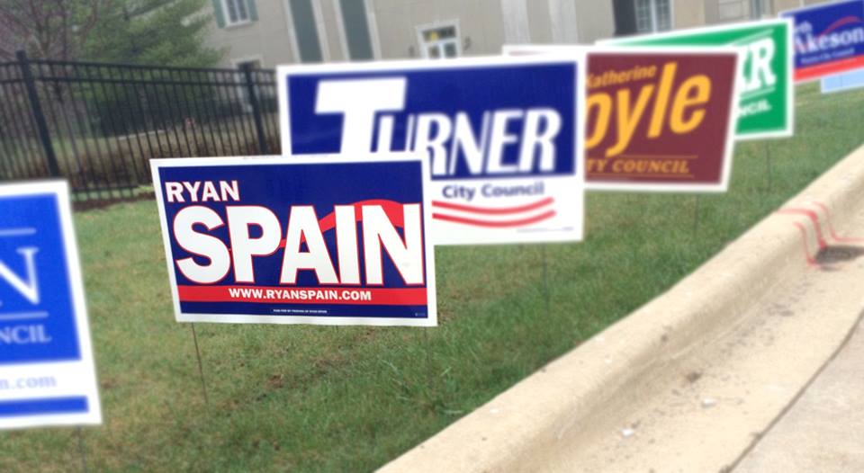 RSpain_Peoria's tweet photo. Polls are open until 7 PM tonight.  I hope you'll consider casting all five of your votes for me. #PeoriaCC http://t.co/ymSy8mDacX