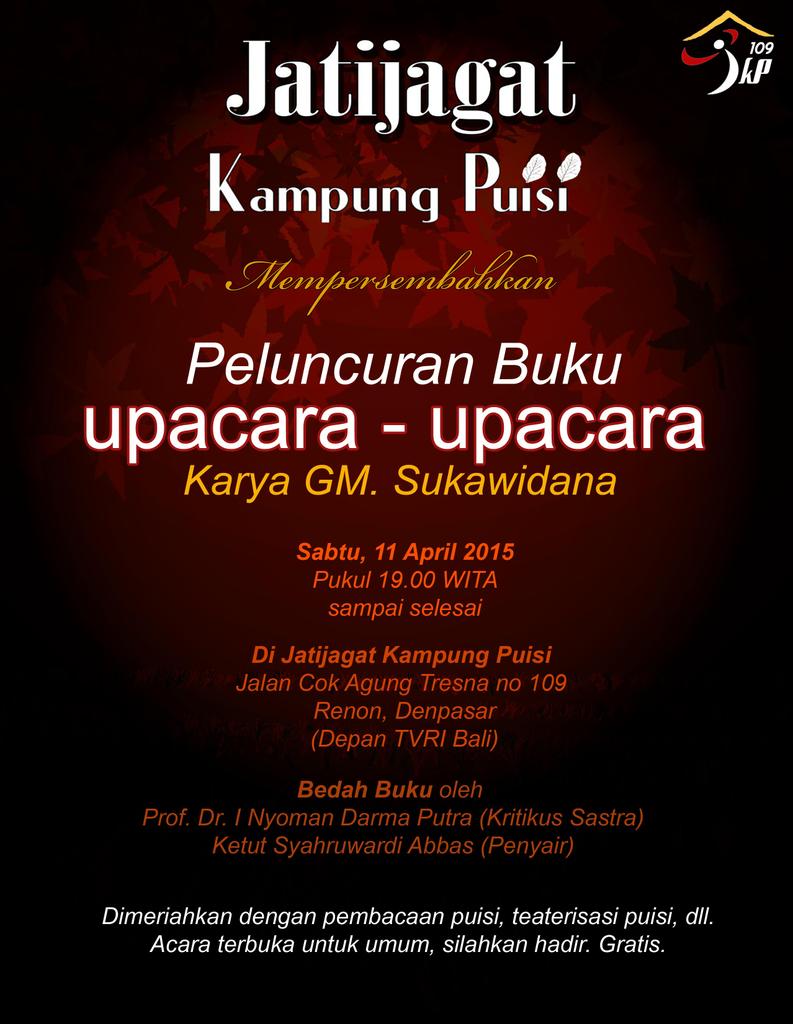 Undangan terbuka <a href="/JKP_Bali/">Jatijagat Kamp Puisi</a>