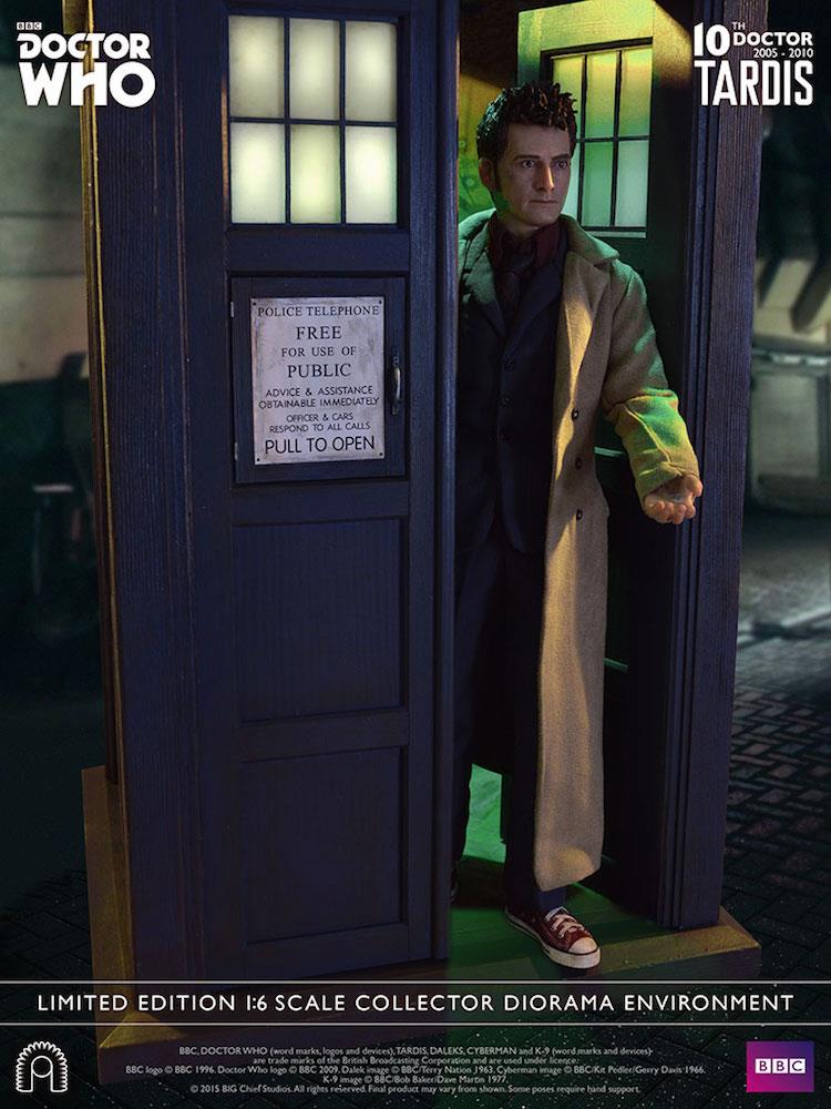 LaughingSquid's tweet photo. An Accurately Scaled 1:6 Reproduction of the 10th Doctor’s TARDIS From ‘Doctor Who’ http://t.co/J7qSjIU8Uw http://t.co/h6jzXkT9Il