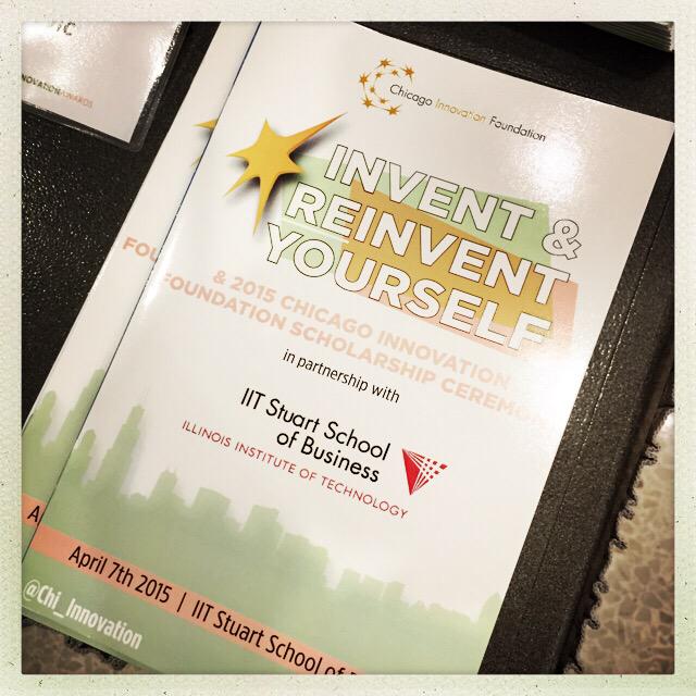 IITStuart's tweet photo. Happening NOW! @Chi_Innovation Scholarship Competition Awards at #IITStuart http://t.co/3JidMO2yFH