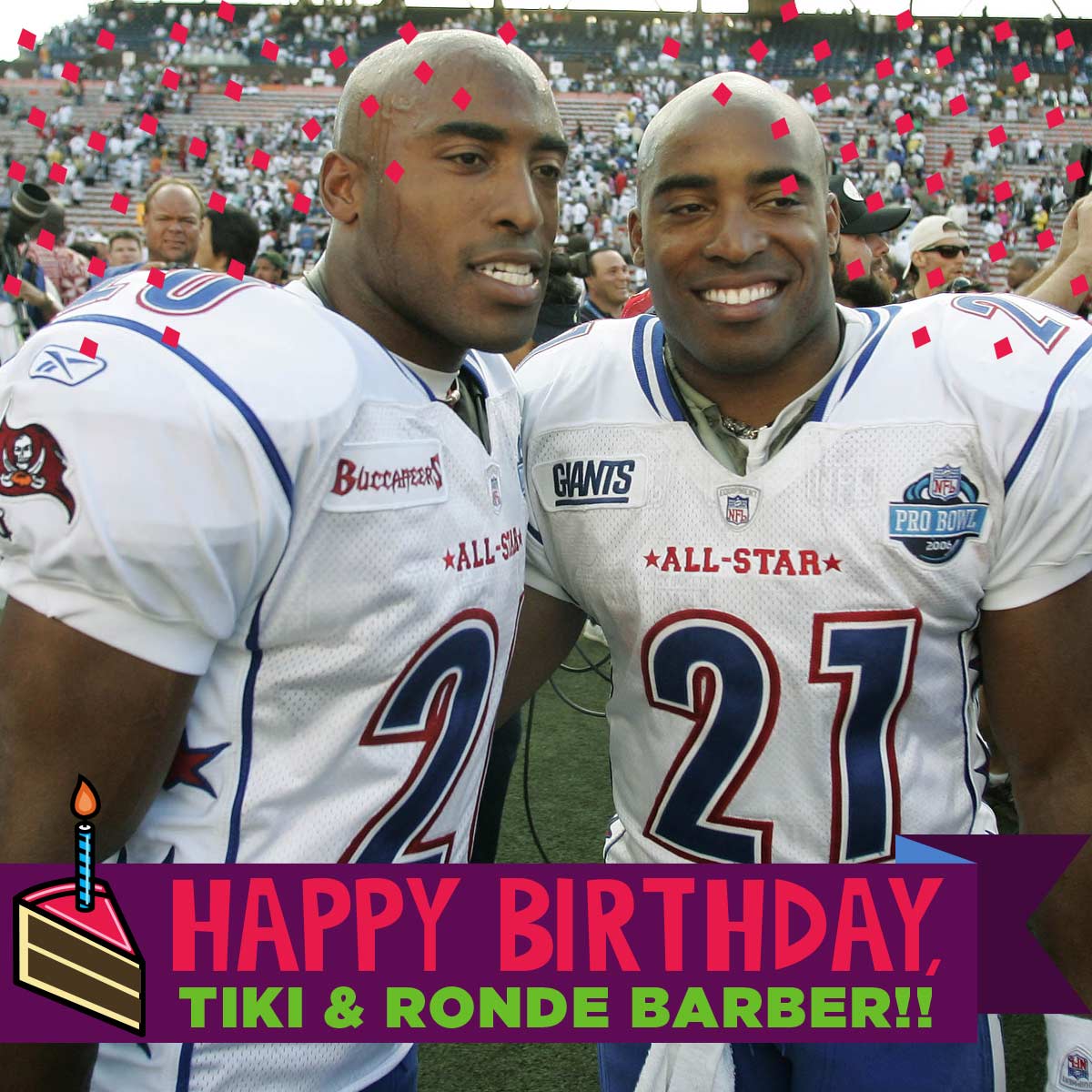 Happy Birthday to & Ronde Barber! 