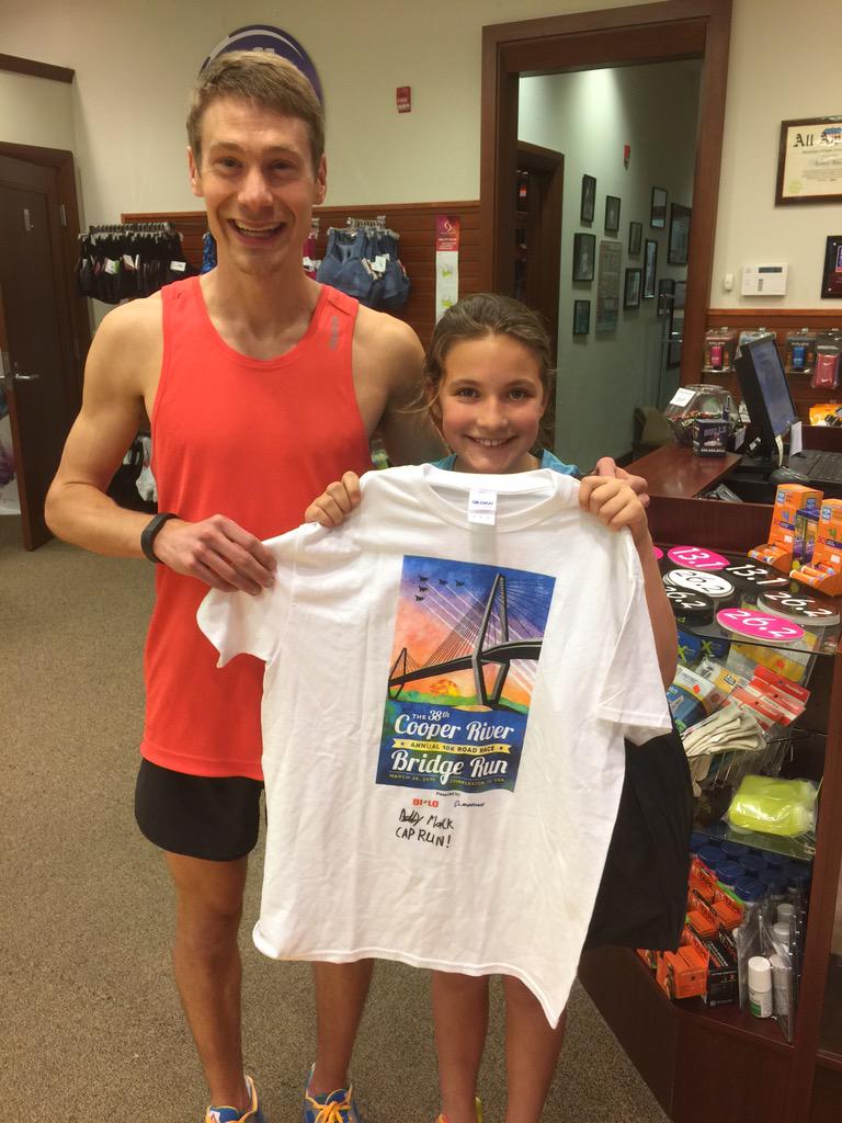 Thanks to <a href="/CapRunWalk/">Capital RunWalk</a> for this! The <a href="/BMackNC/">Bobby Mack</a> autograph should fetch enough to pay for her freshman year of college!