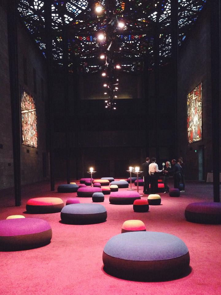 CocoFlipDesign's tweet image. You can now enjoy the comfort of a Pukunui to admire the spectacular ceiling of @NGVMelbourne&apos;s Great Hall!!