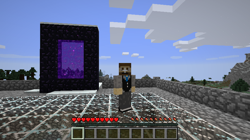 thelastromanov's tweet photo. @ThisGoodRobot @andrewsclafani Here is your skin Andrew I hope you like it :) #LLTGR #minecraft http://t.co/WCu7gjr7BE