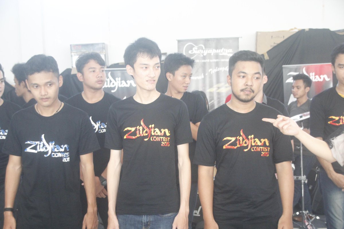 dan inilah para pemenang dari kategori senior di kota Semarang #ZildjianContest2015