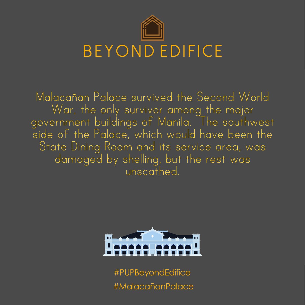 BeyondEdifice's tweet image. #PUPBeyondEdifice
#MalacanangPalace
#TriviaOfTheDay

source: malacanang.gov.ph/about/malacana…