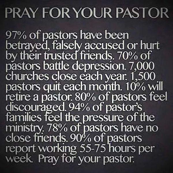 GodRevelation's tweet photo. Remember to always include your Pastor and their families in your prayers. I know that they do so daily for you. .. http://t.co/3AGAy9J1QJ