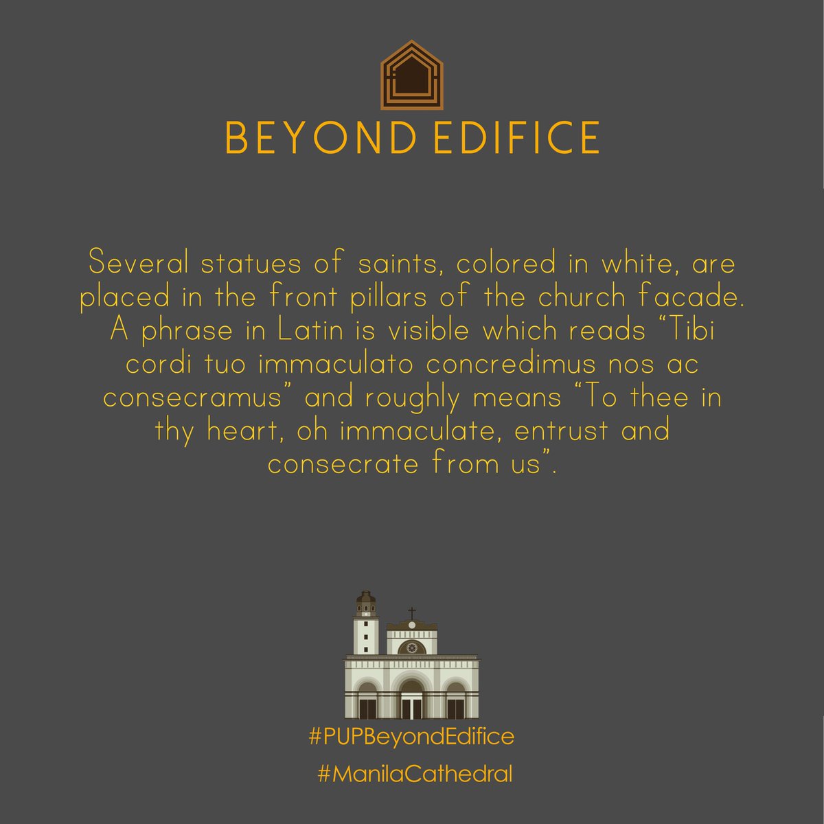 BeyondEdifice's tweet image. #PUPBeyondEdifice
#ManilaCathedral
#TriviaOfTheDay

source: markmaranga.com/manila-cathedr…