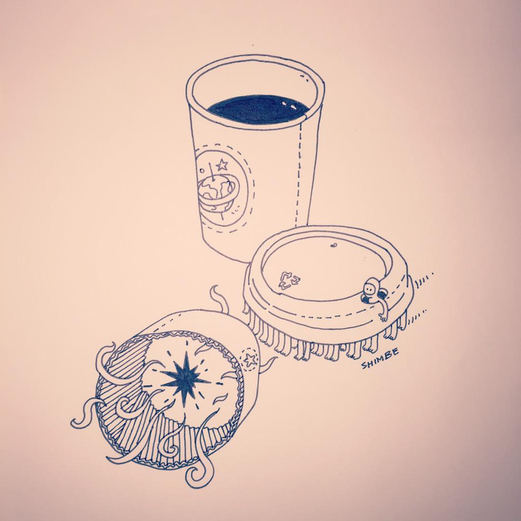 shimbebaba's tweet photo. "Rage rage against the dying of the light" #doodles #blackcoffee #blackhole #wormhole #coffee #holder #interstellar http://t.co/6Ny6npzofP