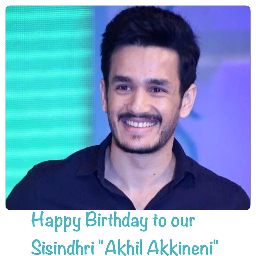 Gopimohan's tweet photo. Birthday wishes to our Sisindhri @AkhilAkkineni8.We wish u a great success with your Debut Film :) http://t.co/JFO7ZYreRJ