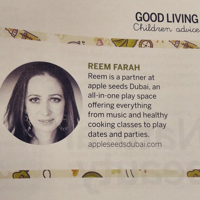 appleseedsdubai's tweet photo. Check out the gorgeous @appleseedsdubai partner Reem Farah in this months @goodmaguae! #appleseedsdubai #goodmagazine http://t.co/4r8RZGCv6b