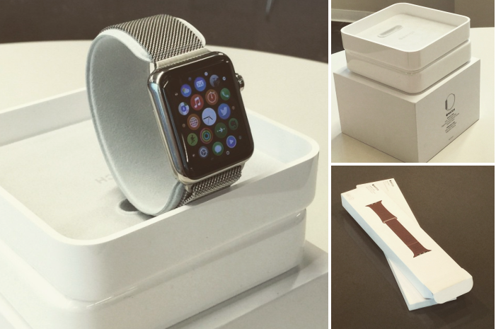 gvznmedia's tweet image. Apple watch packaging was leaked online
these images indicate that perhaps the box can be used as a charging dock