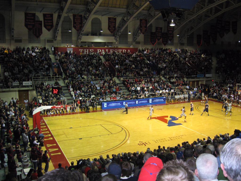 Greatest College Basketball Arena
• Sweet 16 •

RT ~ Marriott Center
Fav ~ The Palestra
