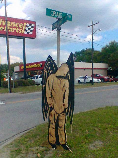 <a href="/KayHyman/">Kay Hyman</a>'s Husband Phillip crafted these last night in #NorthCharleston #WalterScott