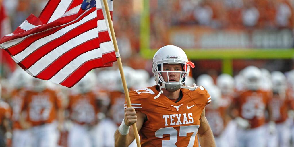 NFL's tweet image. Former Green Beret.
Multiple tours in Afghanistan.
34 years old.

And a #NFLDraft hopeful: at.nfl.com/j63G0fS